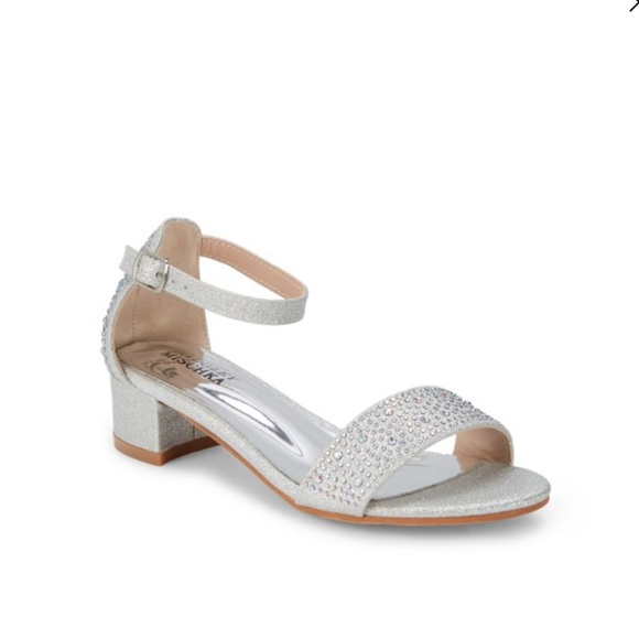 Badgley Mischka Other - BADGLEY MISCHKA
Girl's Embellished Block Heel Sandals